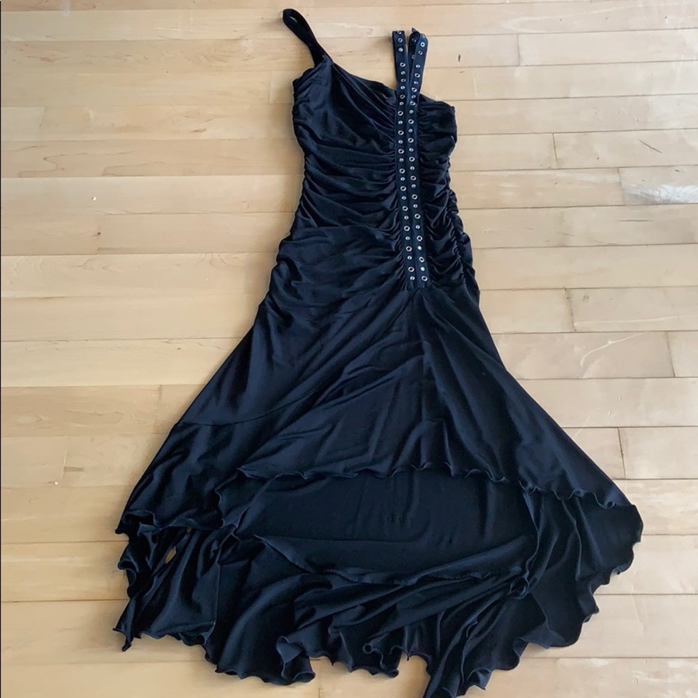 Black cocktail dress